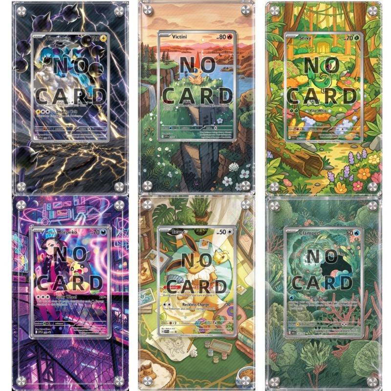 Music - Hochauflösendes Acryl-Kartenregal für TCG-Sammlungen, Schutz-Aufbewahrungsregal, Anime-Displayrahmen,