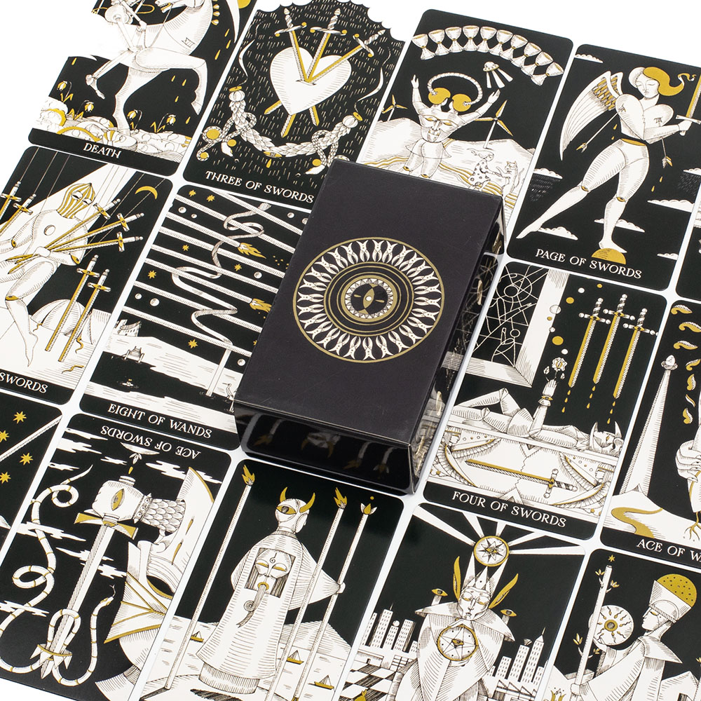 Tarot Deck With Guidebook - 78-teiliges Tarot-Kartenset „Symbolische Seele“ mit detailliertem