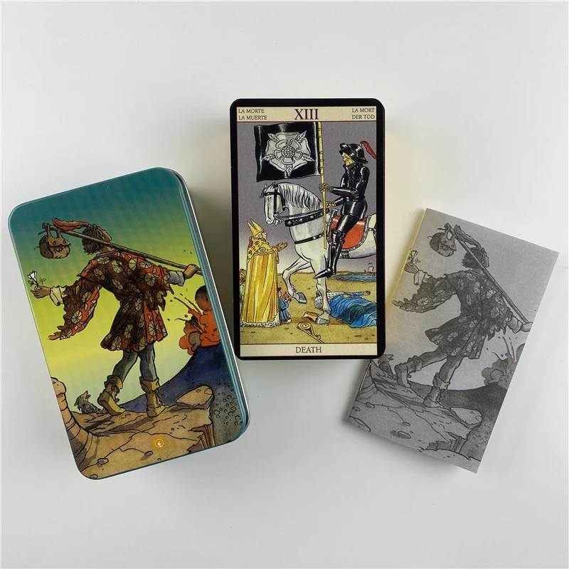 Metallbox, vergoldete Edition, – Tarot Deck With Guidebook Bewertung und Preis