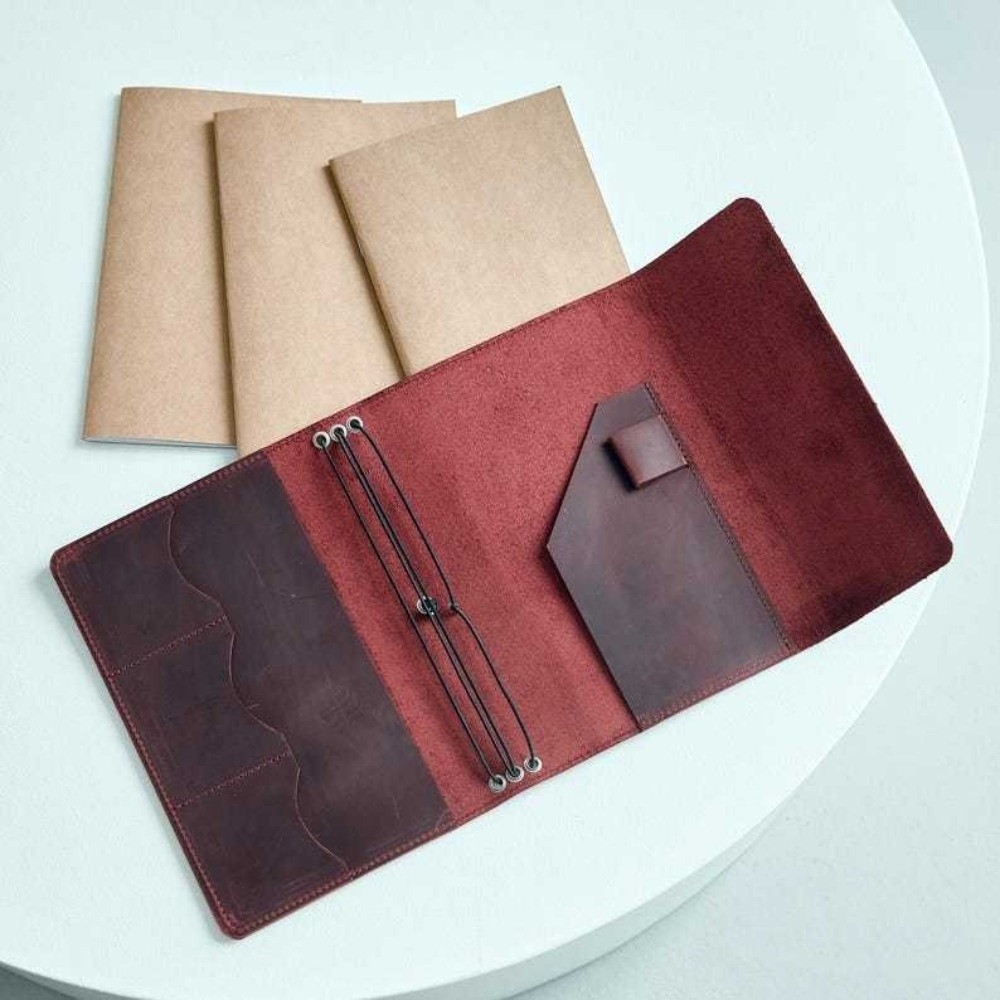 Leder-Notizbuch-Organizer, nac – Vintage Leather Journal Notebook Bewertung und Preis