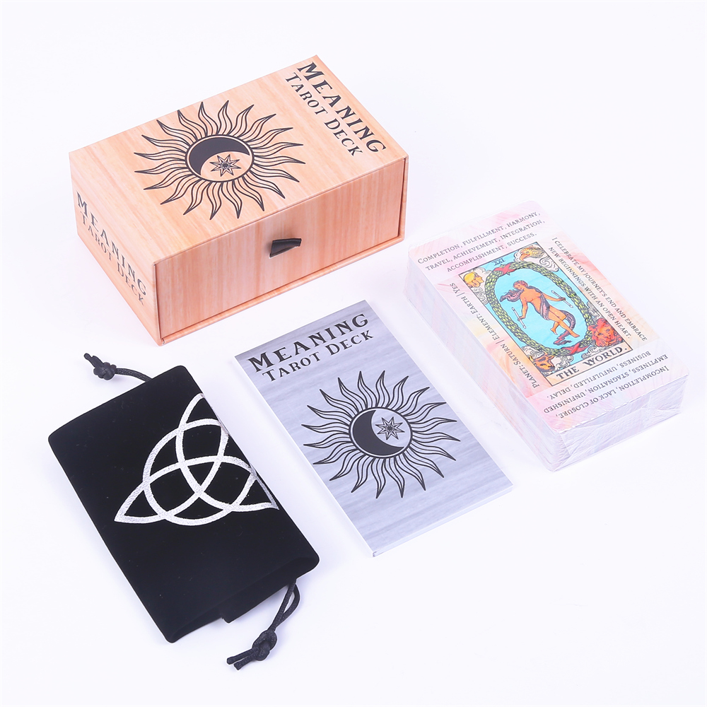 12 x 7 cm bedeutendes Tarot-De – Tarot Deck With Guidebook Bewertung und Preis