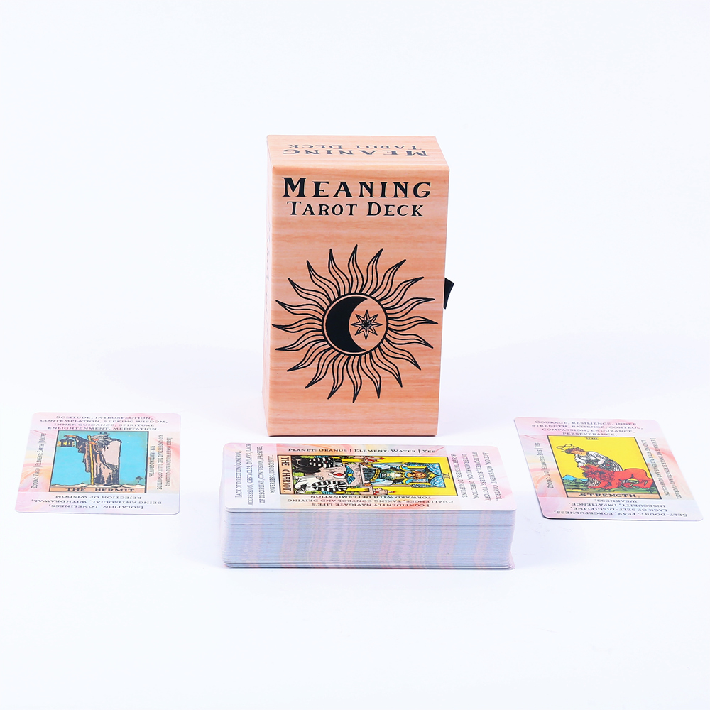 12 x 7 cm bedeutendes Tarot-De – Tarot Deck With Guidebook Bewertung und Preis