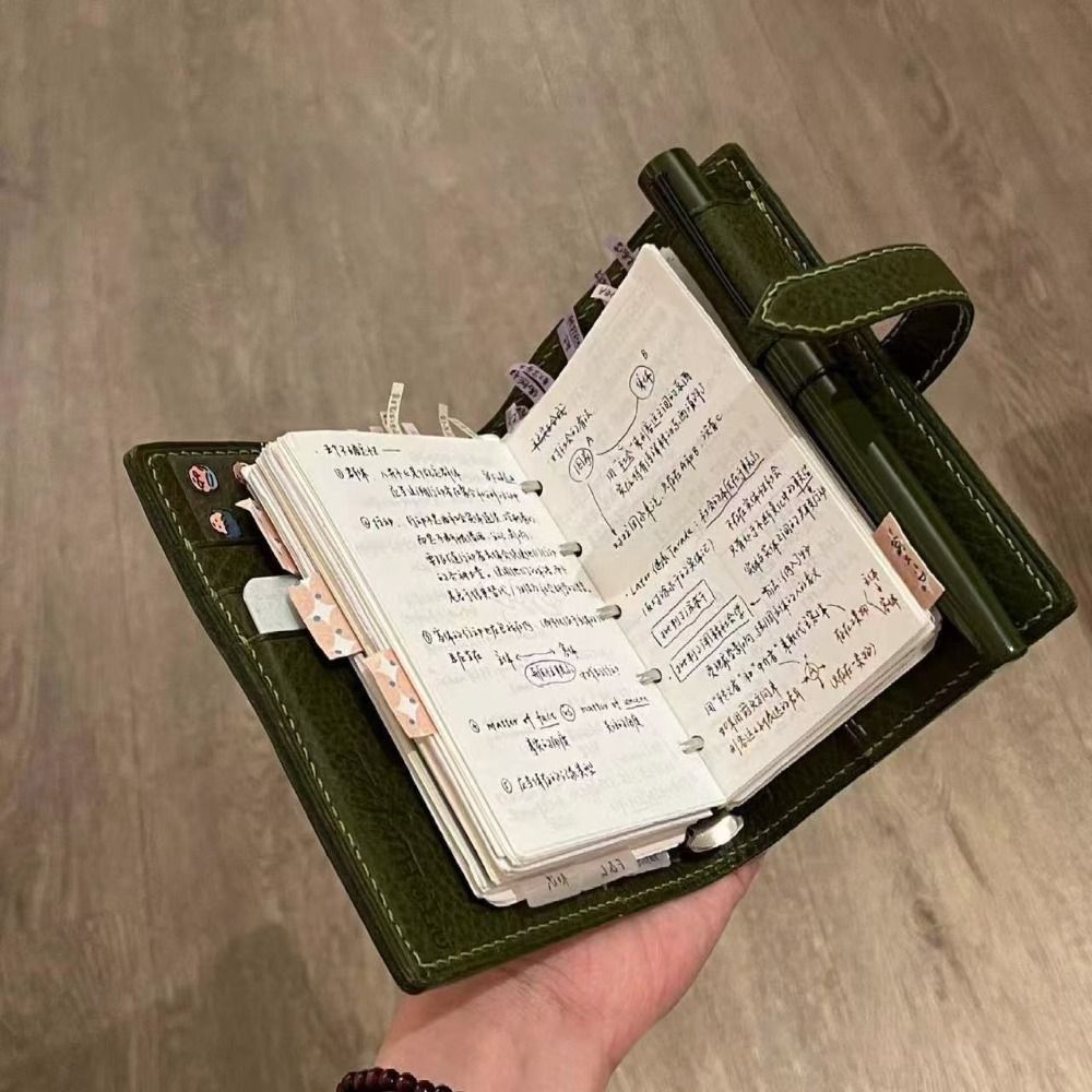 Neue M5 Grüne Leder-Notizbüche – Vintage Leather Journal Notebook Bewertung und Preis
