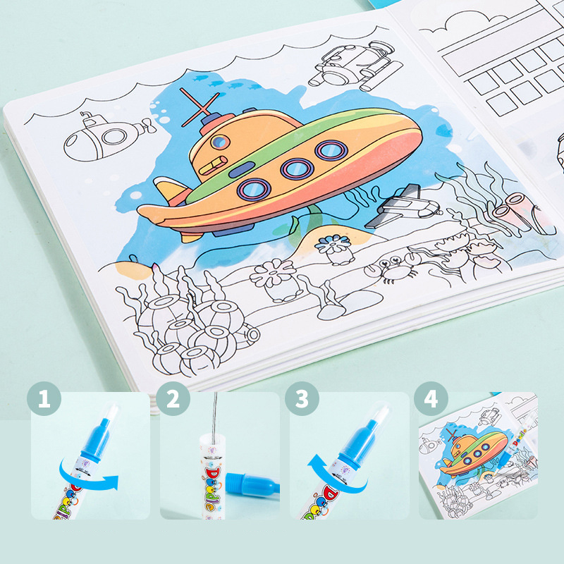 Magisches Buch Wasser Zeichnun – Reusable Water Magic Coloring Book Bewertung und Preis